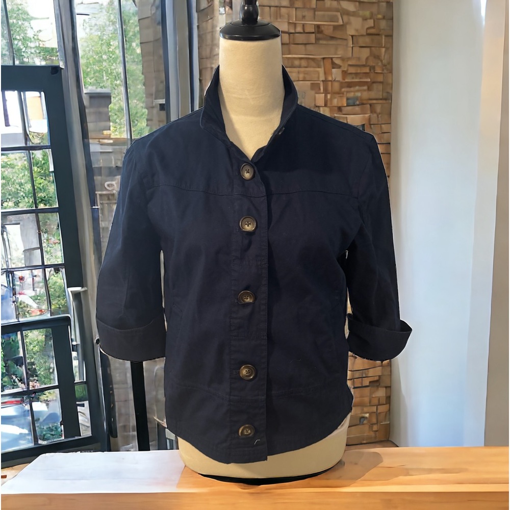 Eddie Bauer Lightweight Navy Jacket